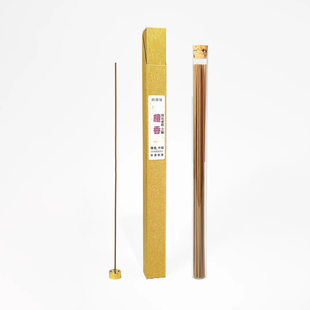 桃源境•久醉檀香线香 长款 随身便携非遗制香天然小众嗅觉高级感中式香薰